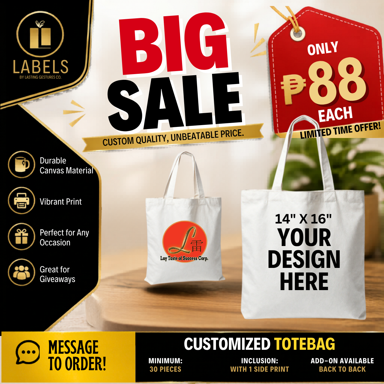 Tote Bag Promo