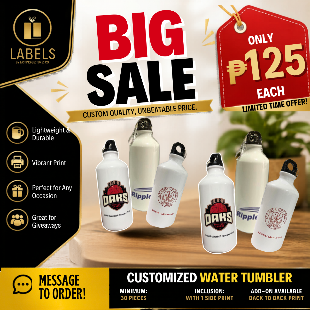 Tumbler Promo 500ml