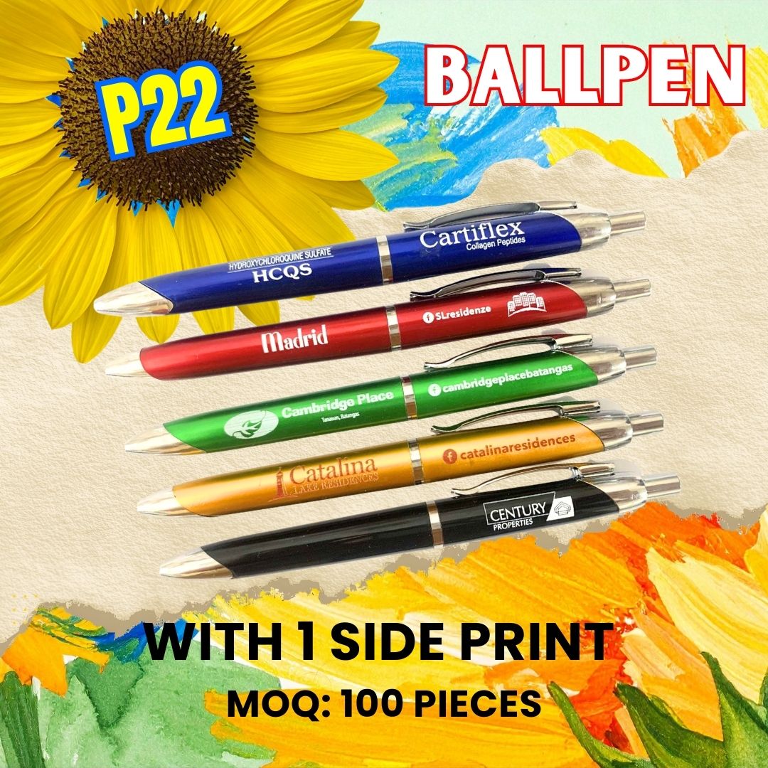 Ballpen Promo (Print Size: 0.5 cm height x proportion)