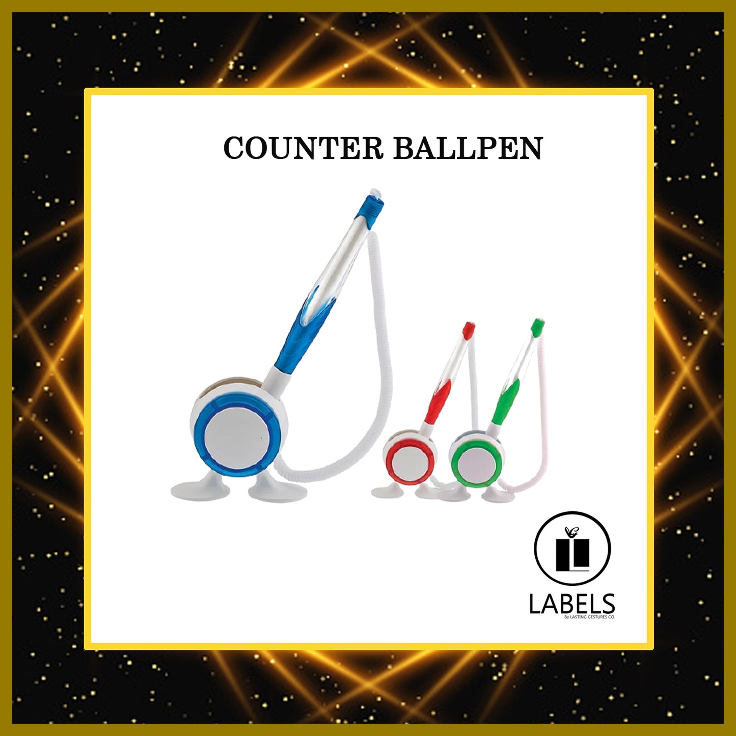 Customized Counter Ballpen - MOQ 100