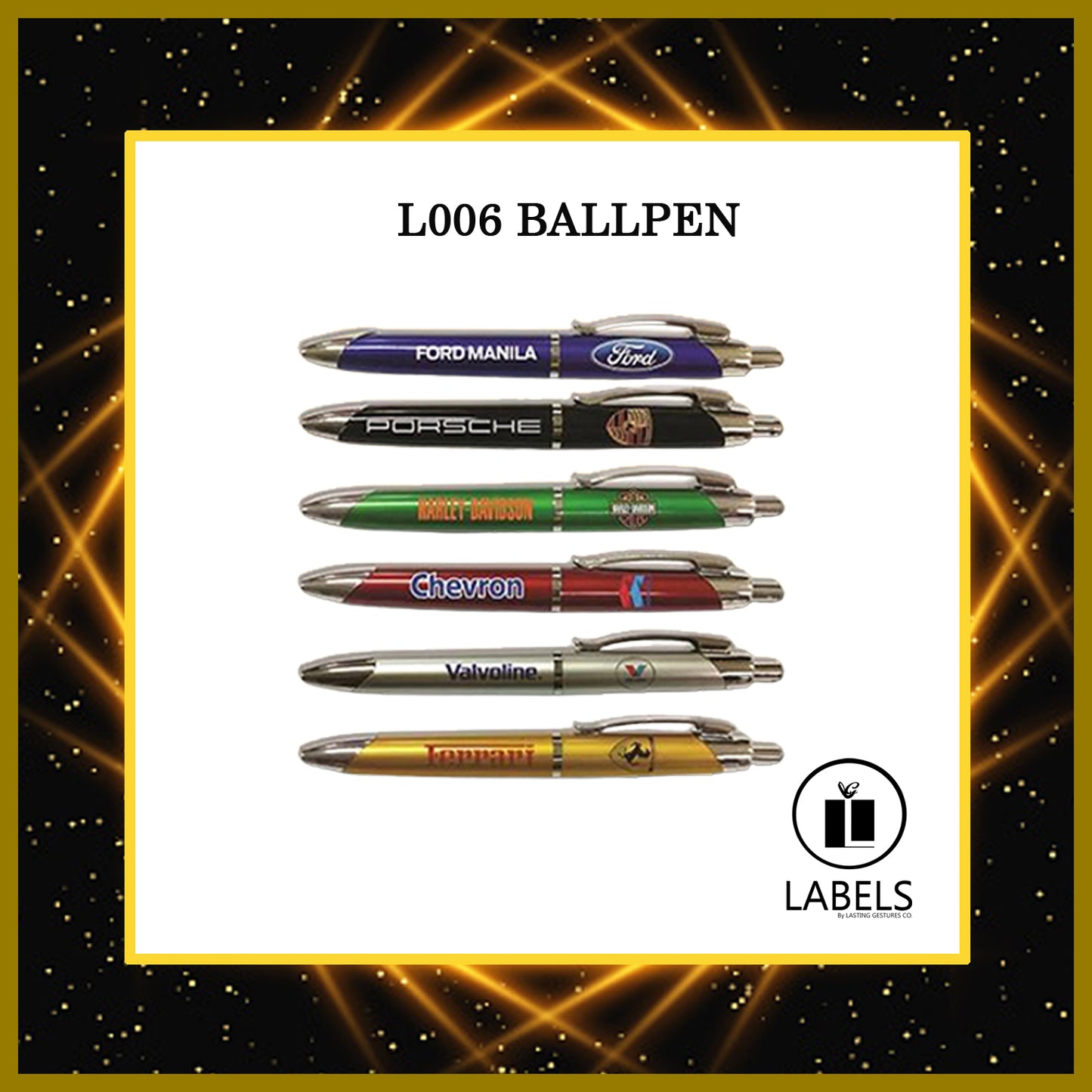 Customized Ballpen L006 - MOQ 100