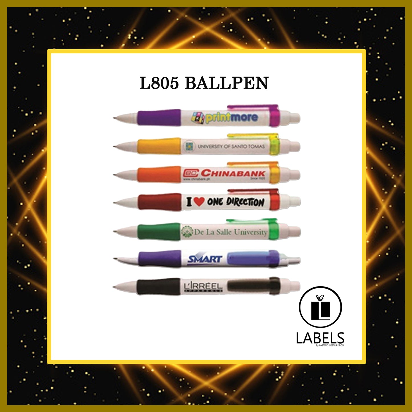 Customized Ballpen L805 - MOQ 100