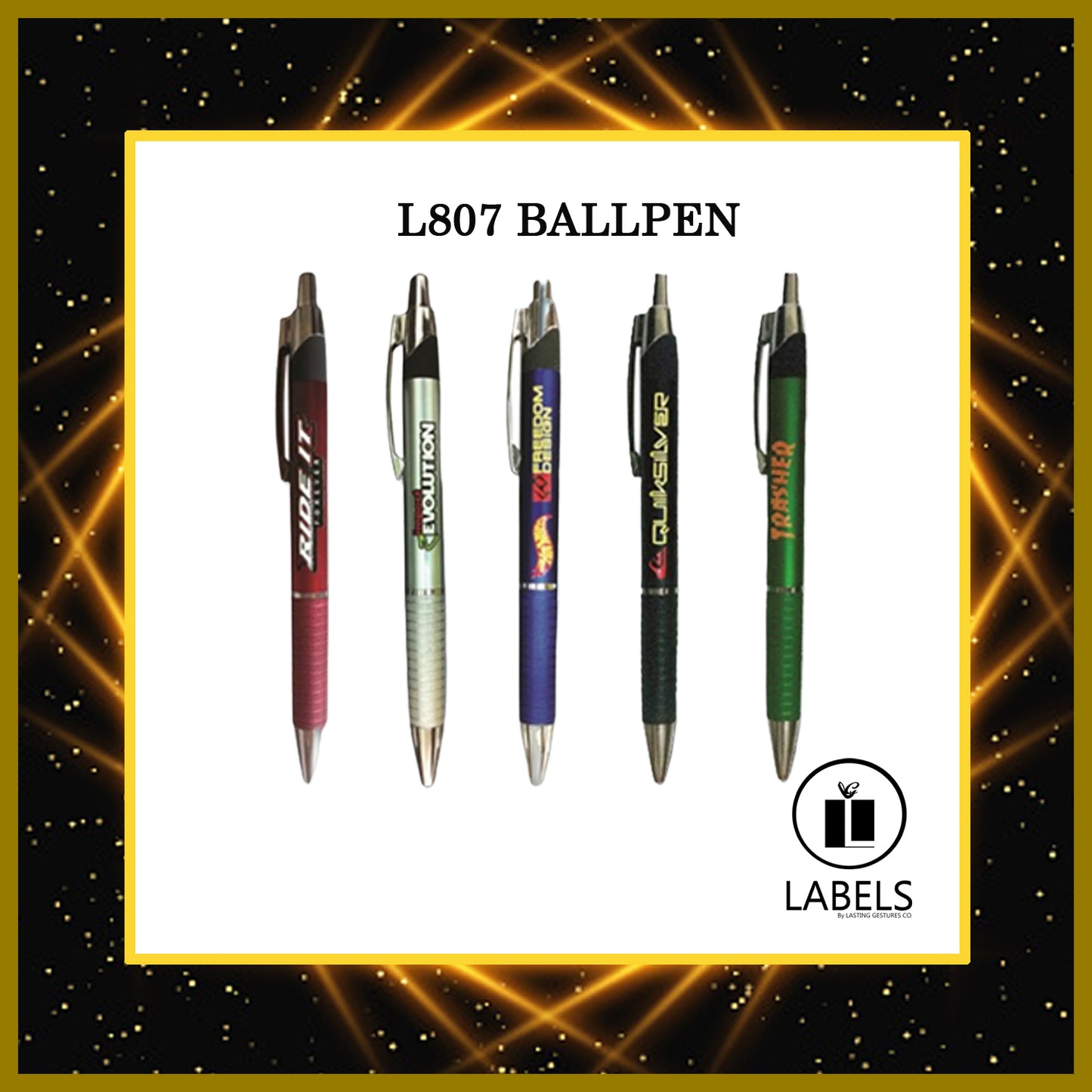 Customized Ballpen L807 - MOQ 100