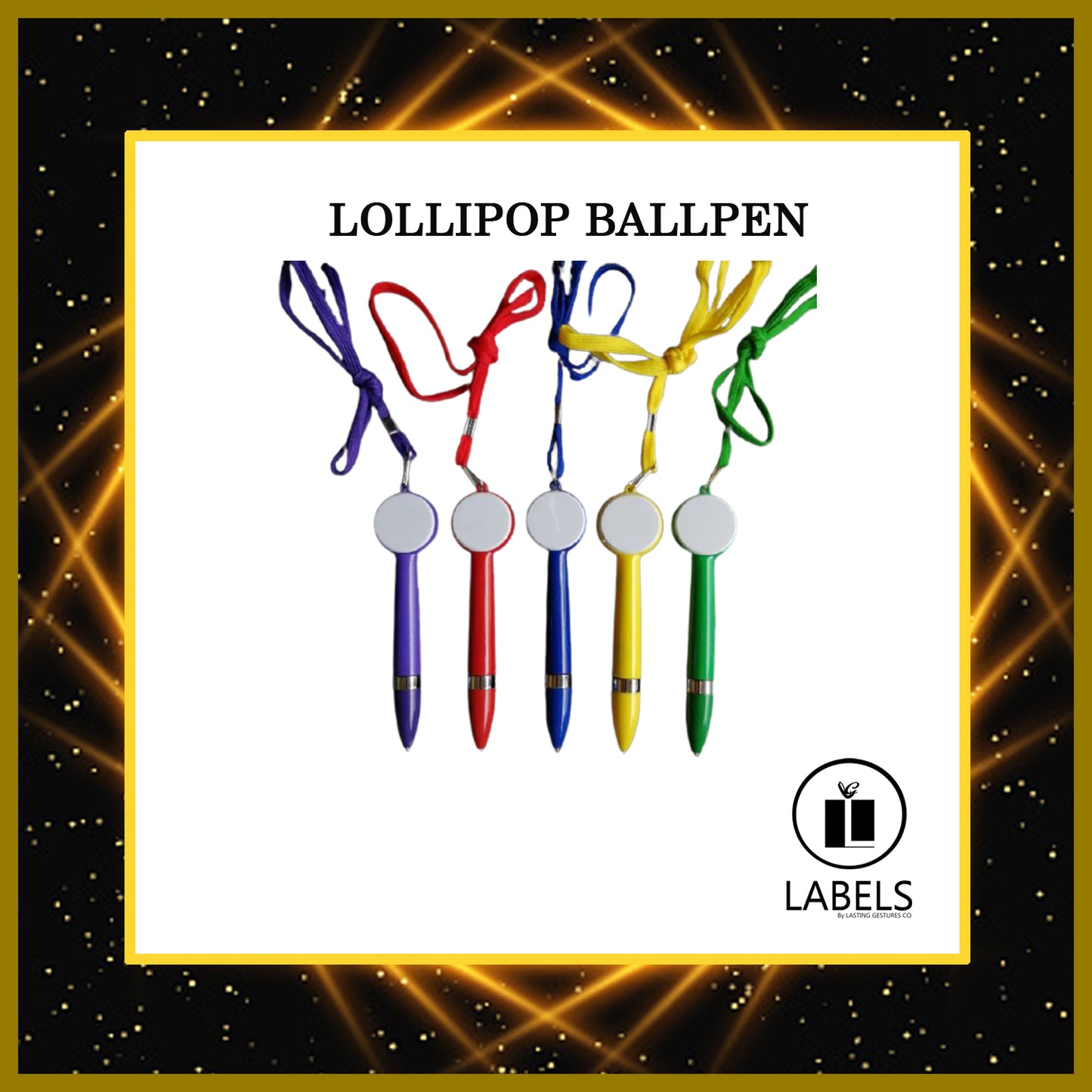 Customized Ballpen Lollipop - MOQ 100