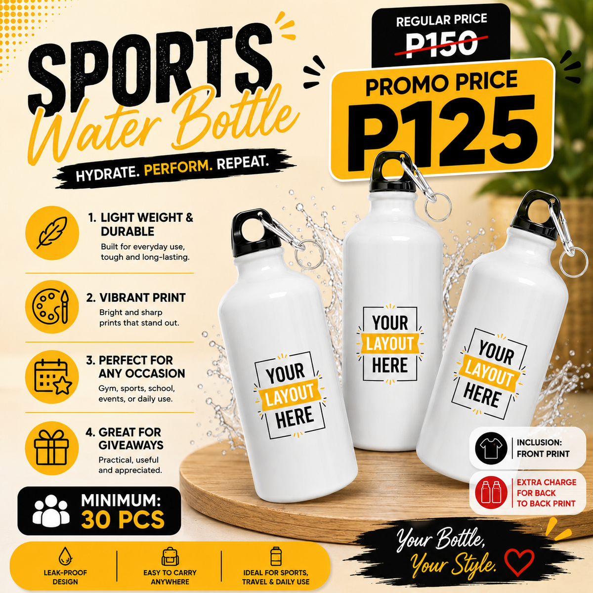 Tumbler Promo 500ml