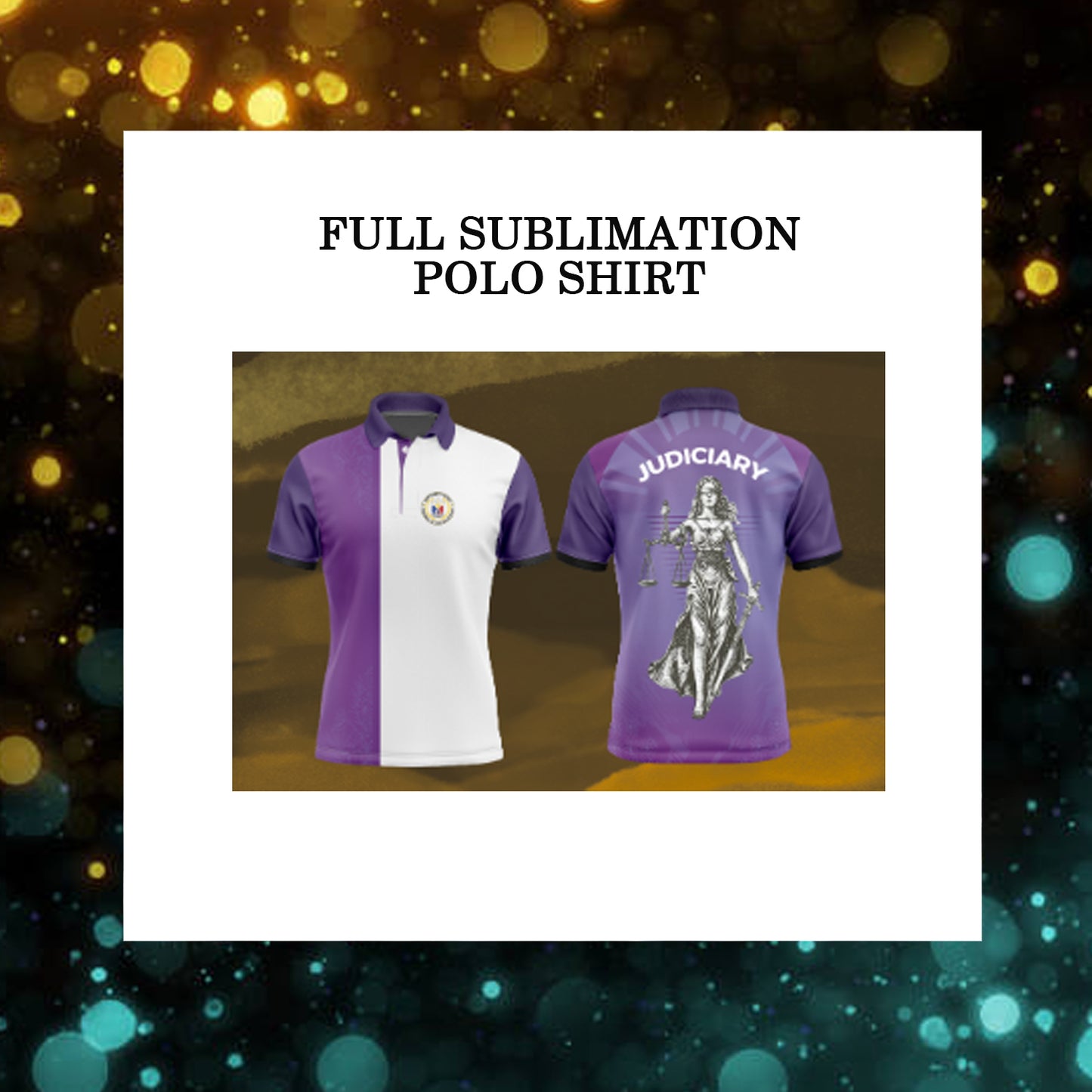 Full Sublimation Polo Shirt - MOQ 30
