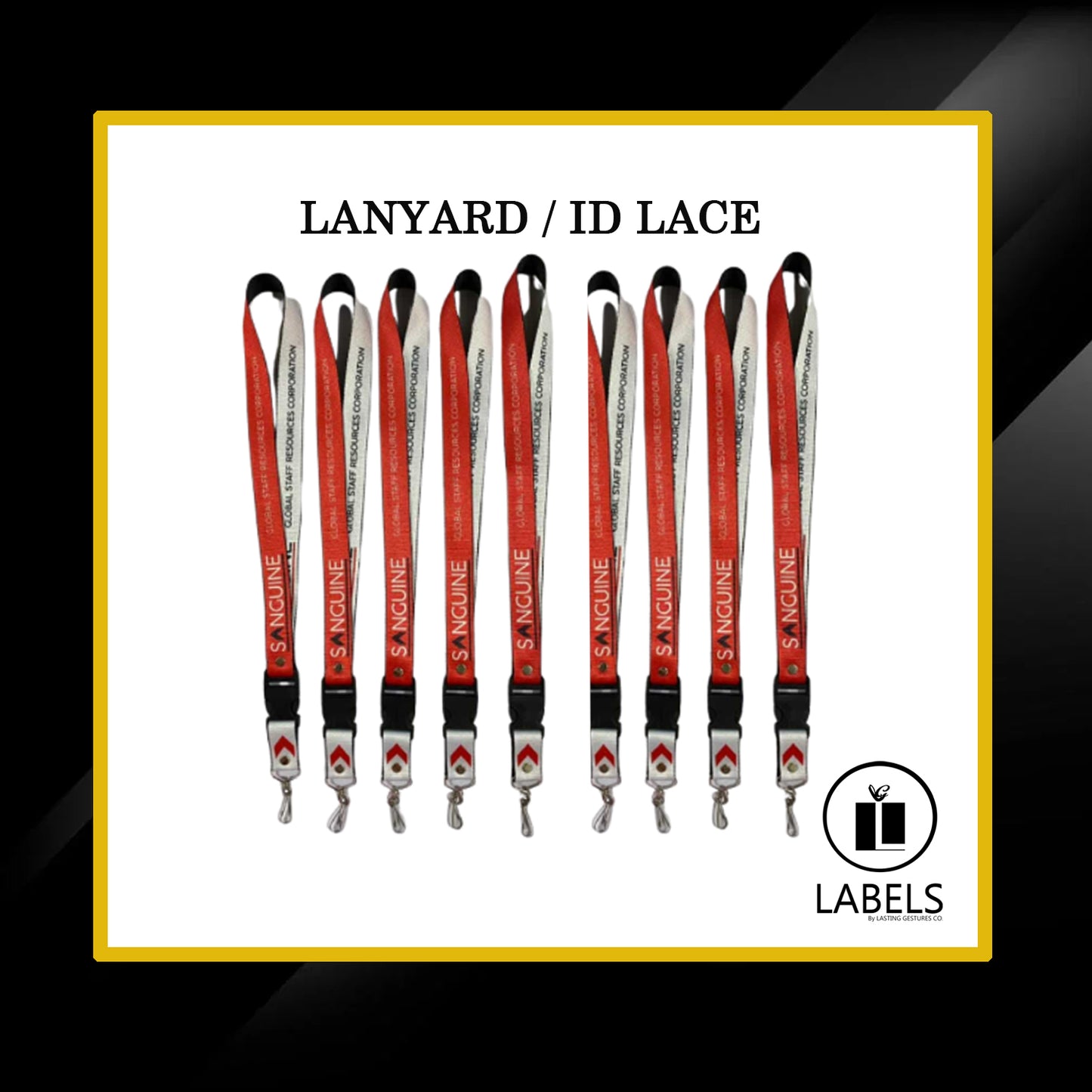 Lanyard / ID Lace - MOQ 100