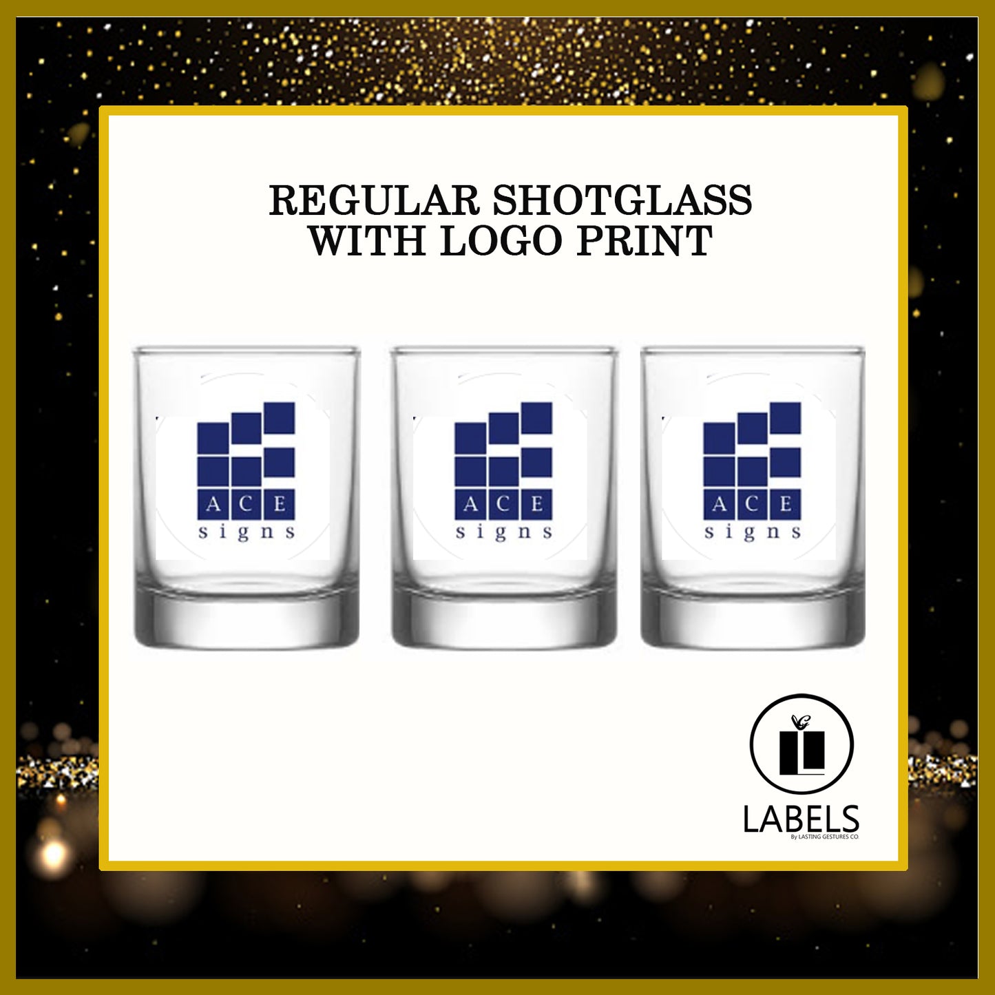 Shotglass Regular - MOQ 100