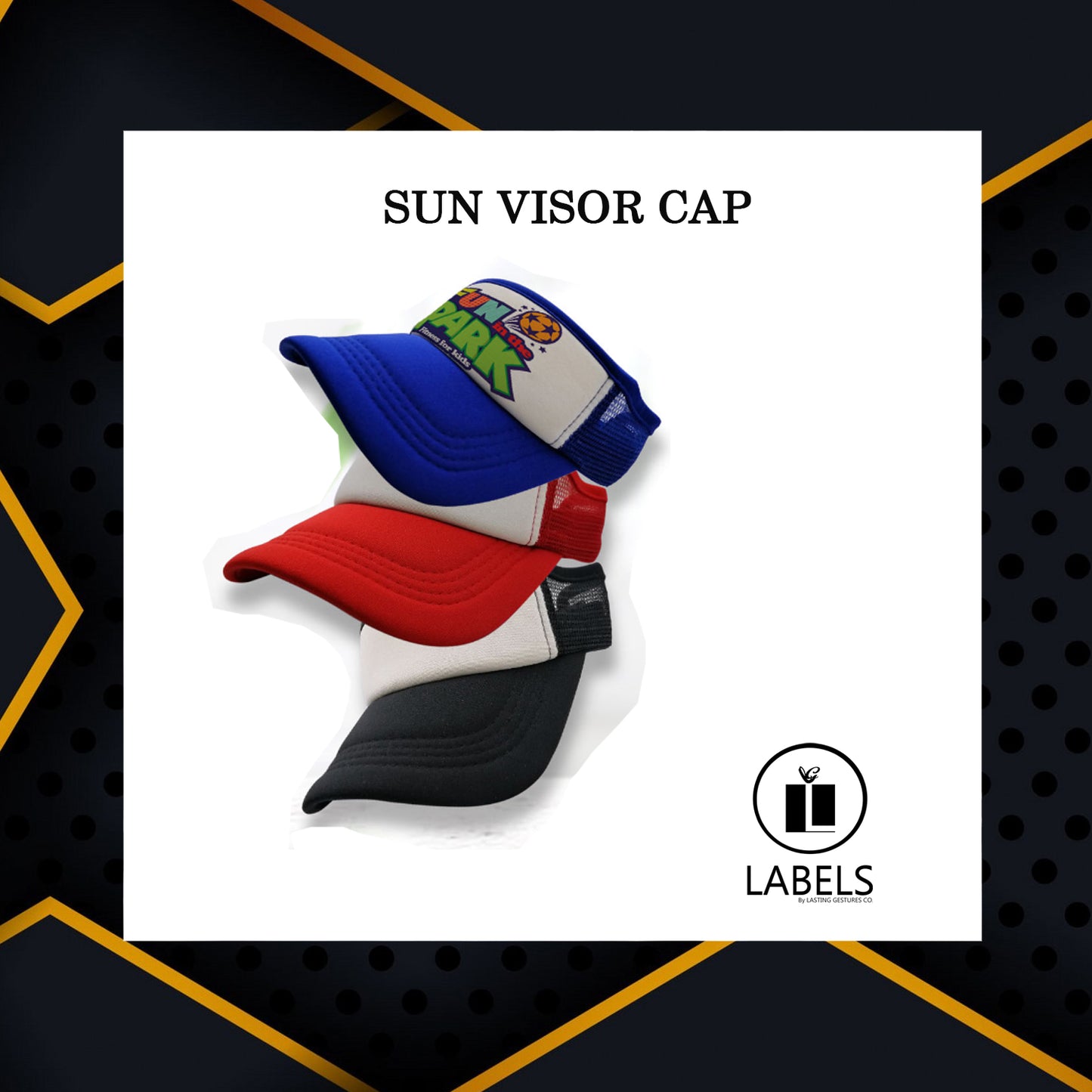 Sun Visor Cap - MOQ 30