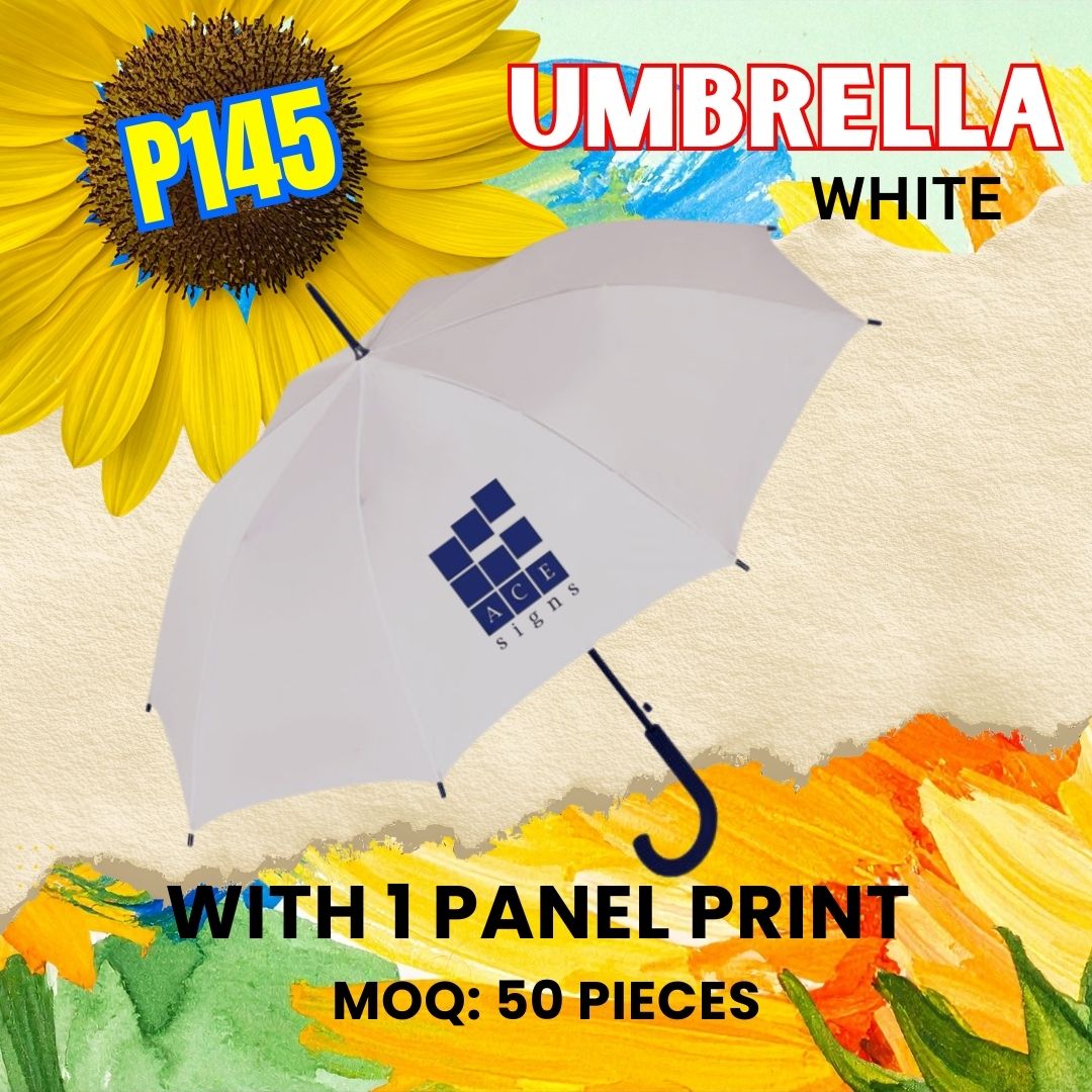 Umbrella Promo With 1 Panel Print