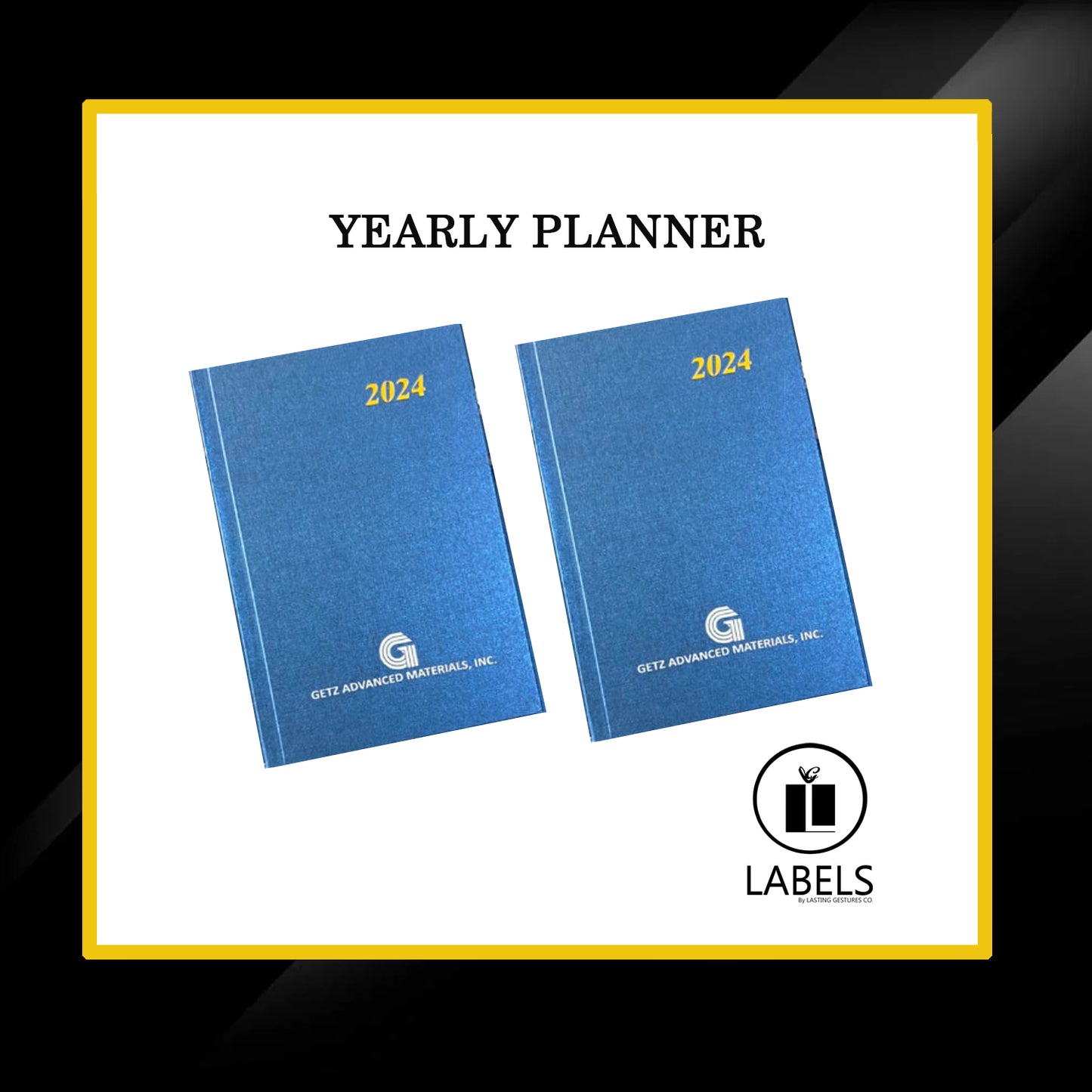 Yearly Notebook Planner - MOQ 100