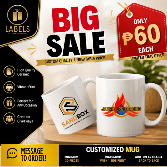 White Mug Promo