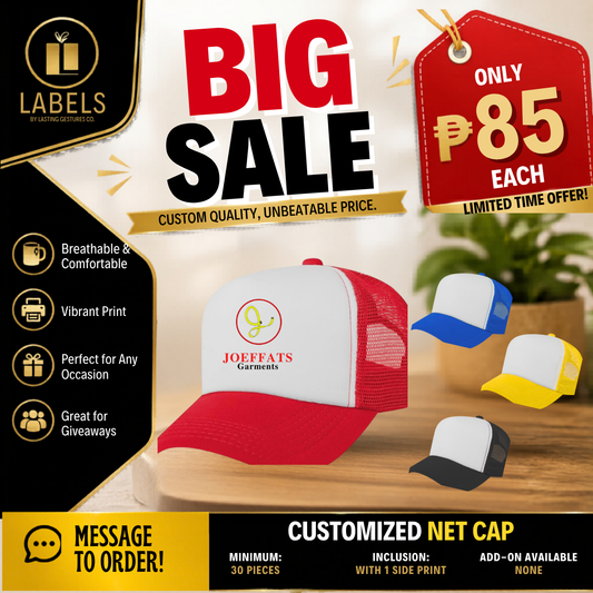 Net Cap Promo (White Front)