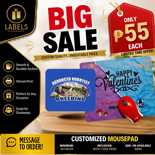 Mousepad Promo