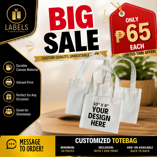 Tote Bag Promo - Biggest Deal - June 18 to 14 Only