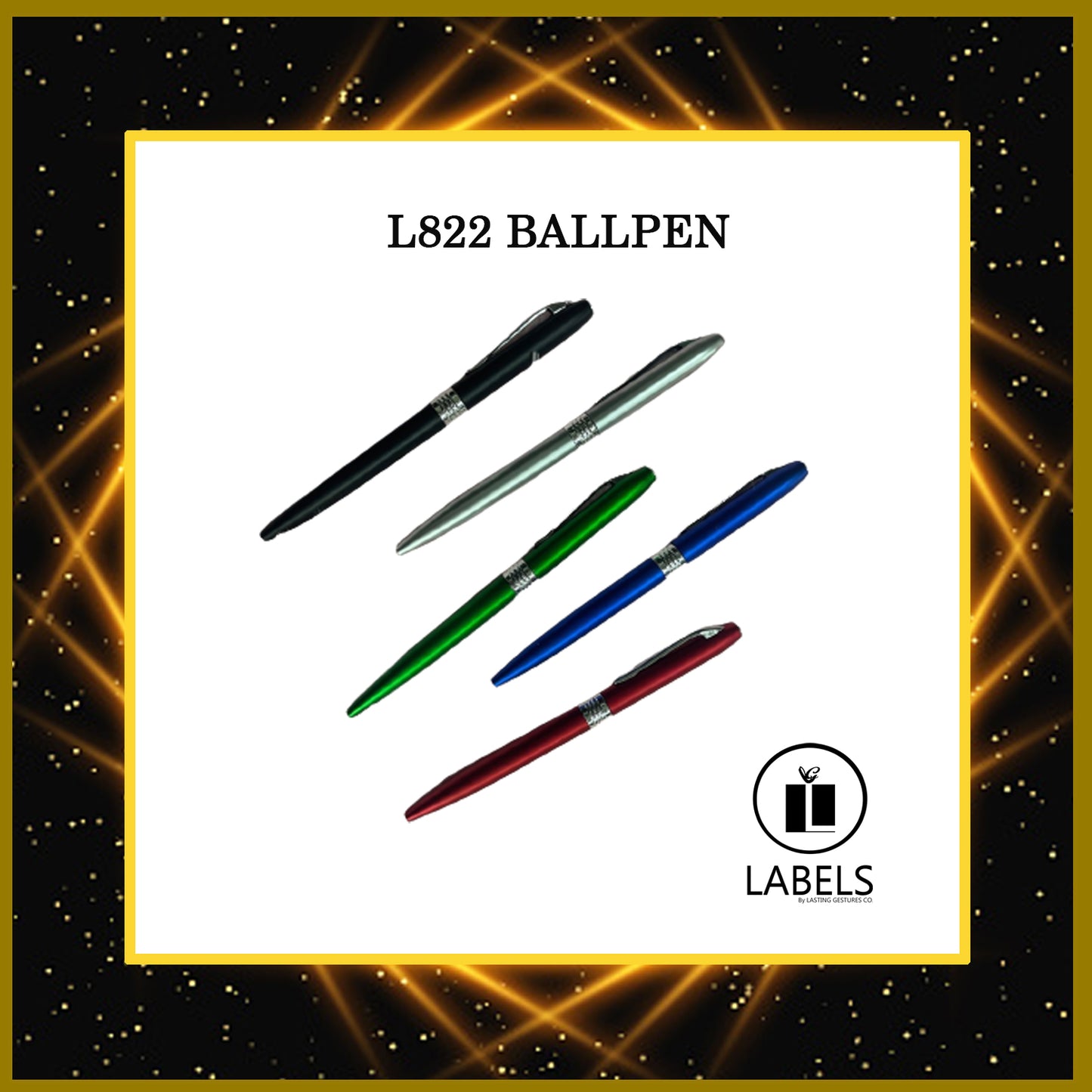 100 pcs Customized Ballpen - L822