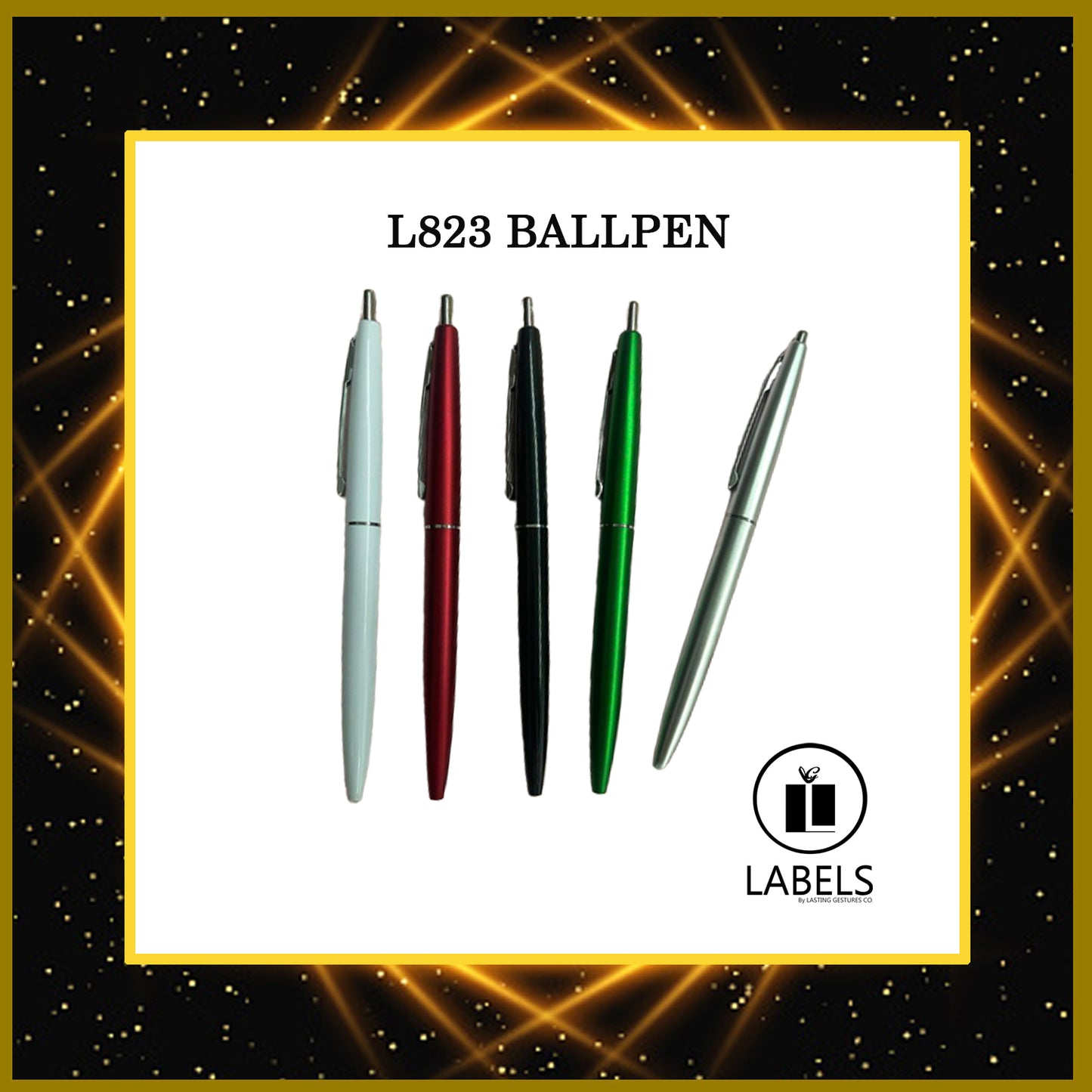 100 pcs Customized Ballpen - L823