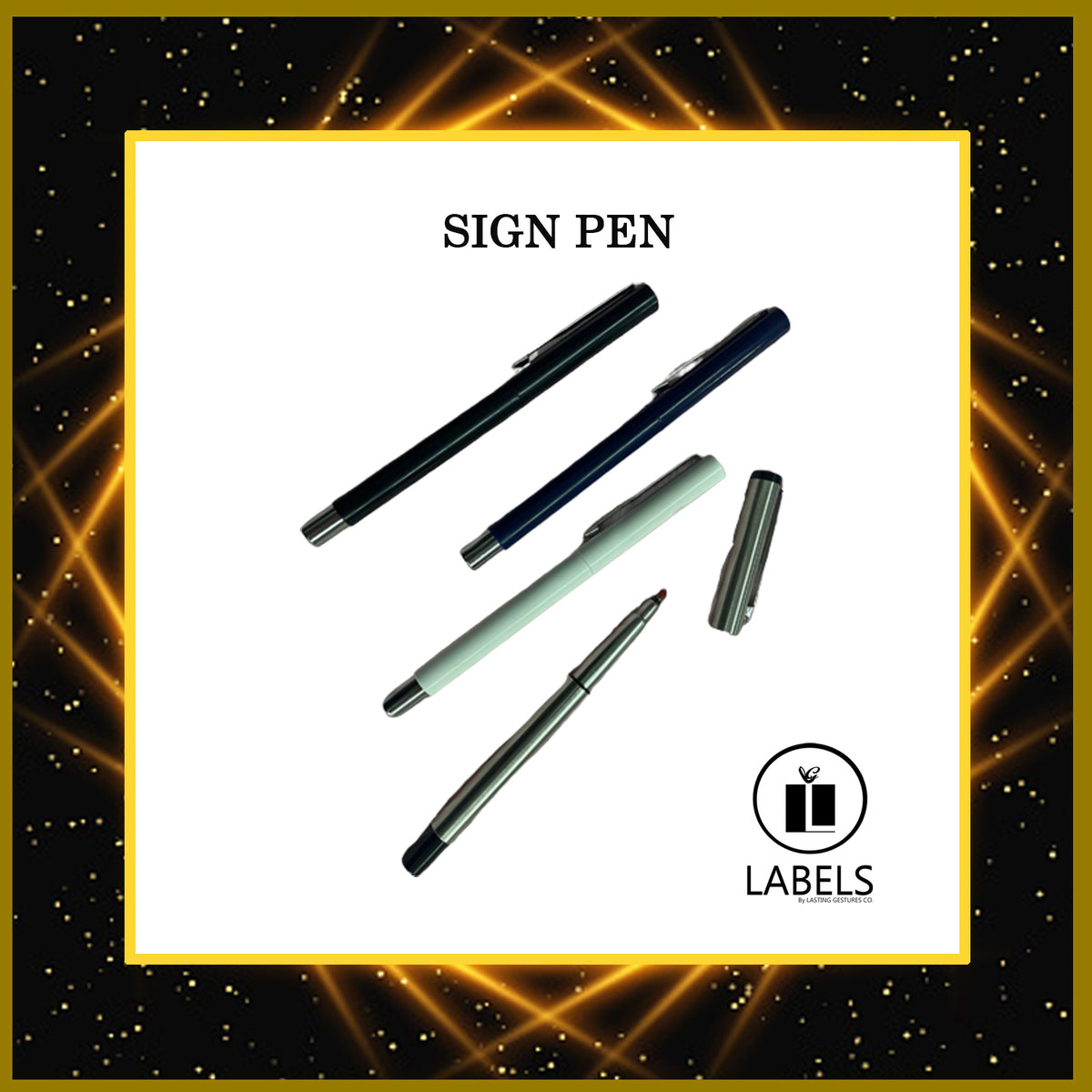 Customized Ballpen Sign Pen - MOQ 100