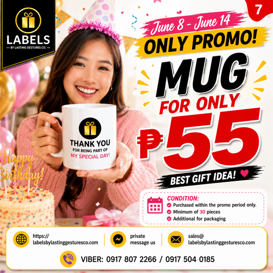 White Mug Promo