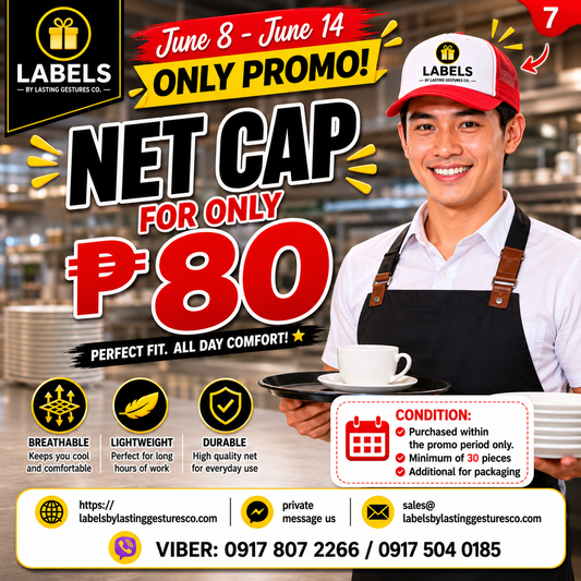 Net Cap Promo (White Front)