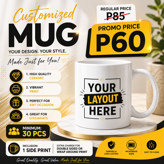 White Mug Promo