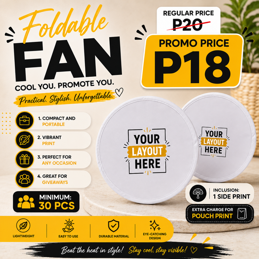 Foldable Fan Promo