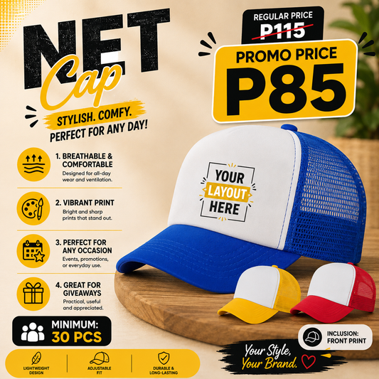 Net Cap Promo (White Front)