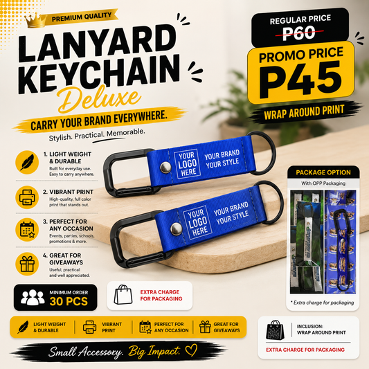 Lanyard Keychain Deluxe Promo