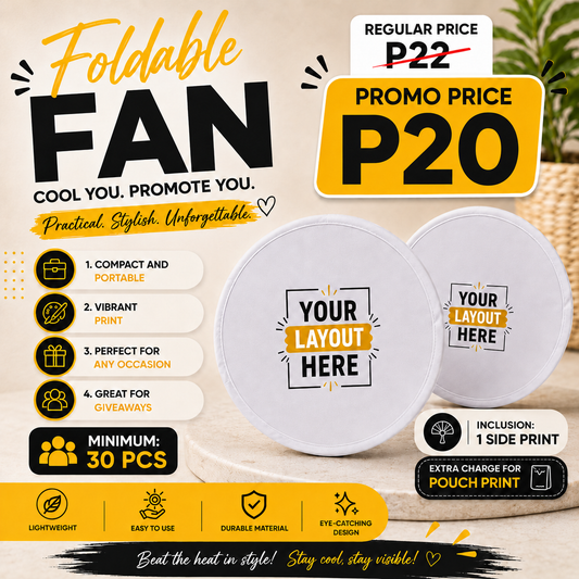 Foldable Fan Promo