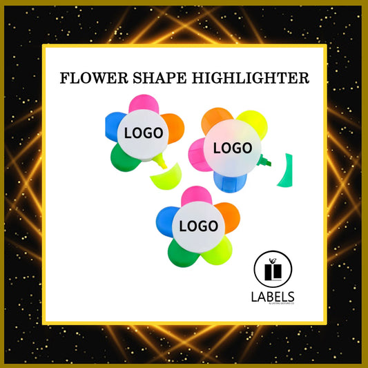 Flower Shape Highlighter - MOQ 60 Pieces