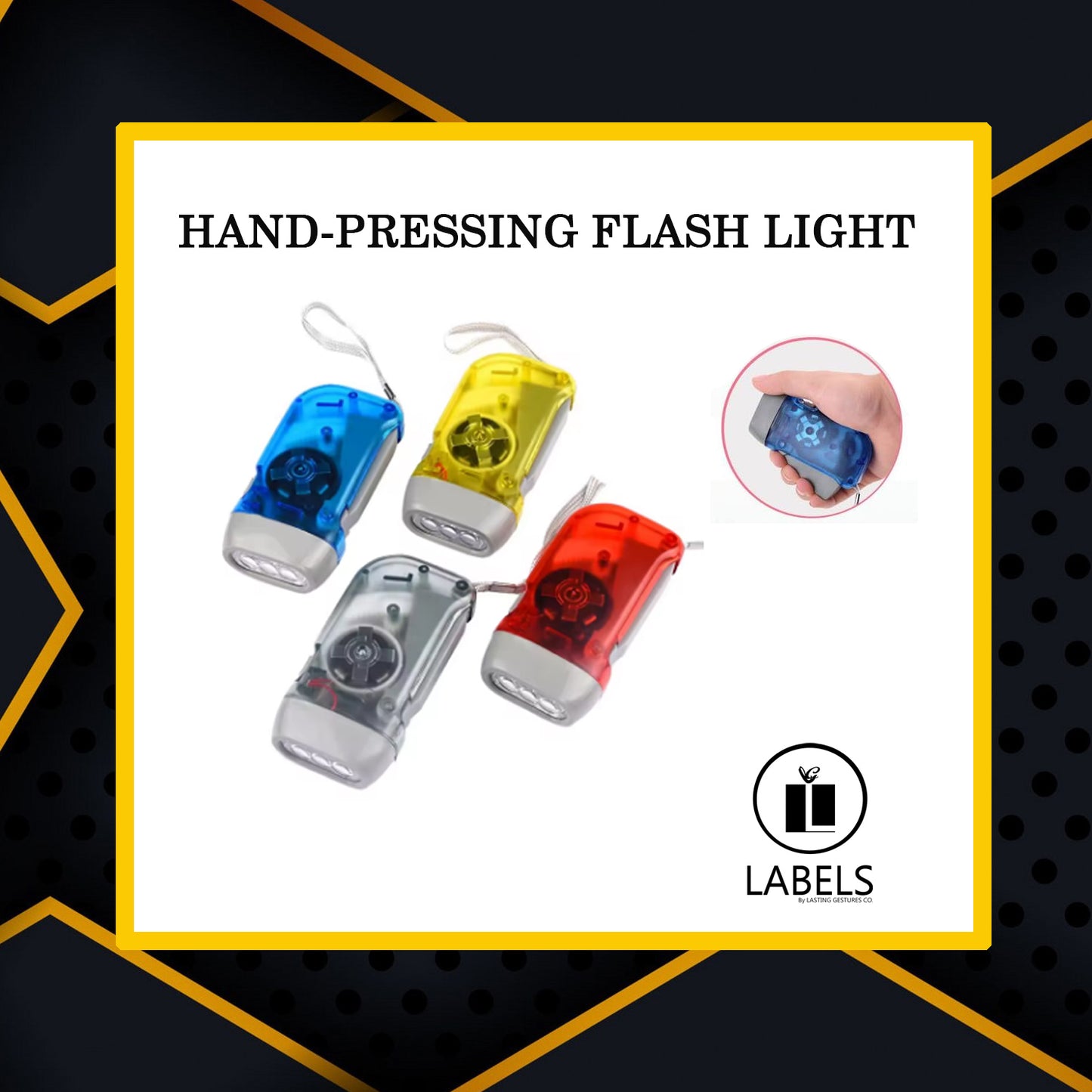 Hand-pressing Flash Light