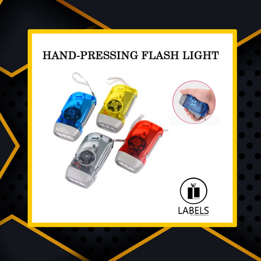 Hand-pressing Flash Light