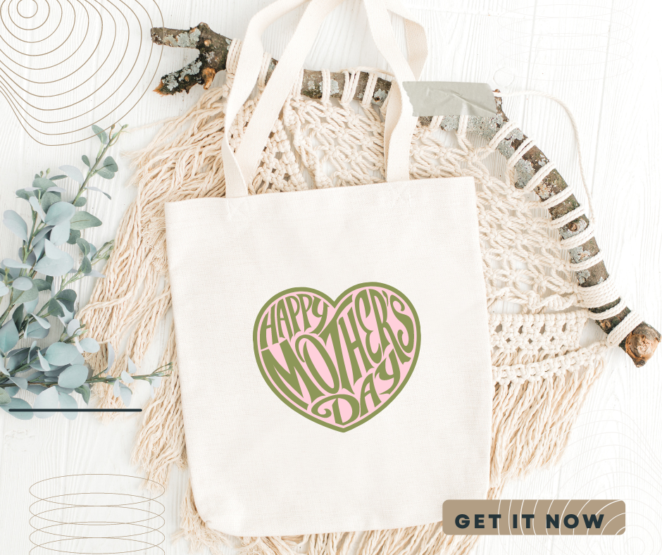 Totebag for Mother's Day 12" x 14"