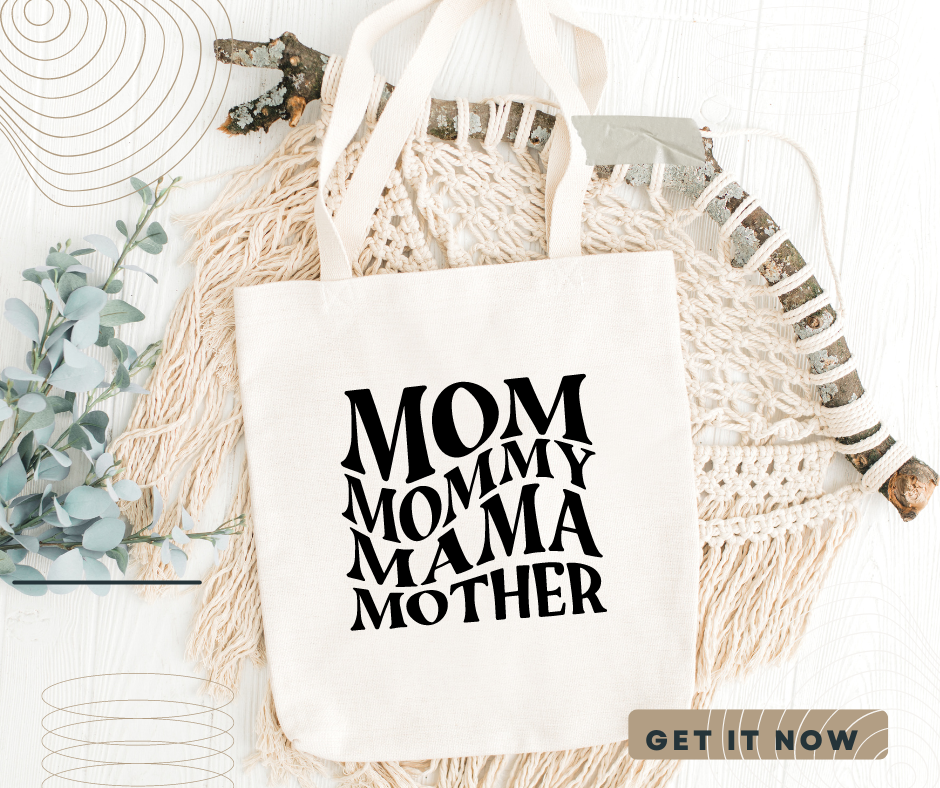 Totebag for Mother's Day 12" x 14"