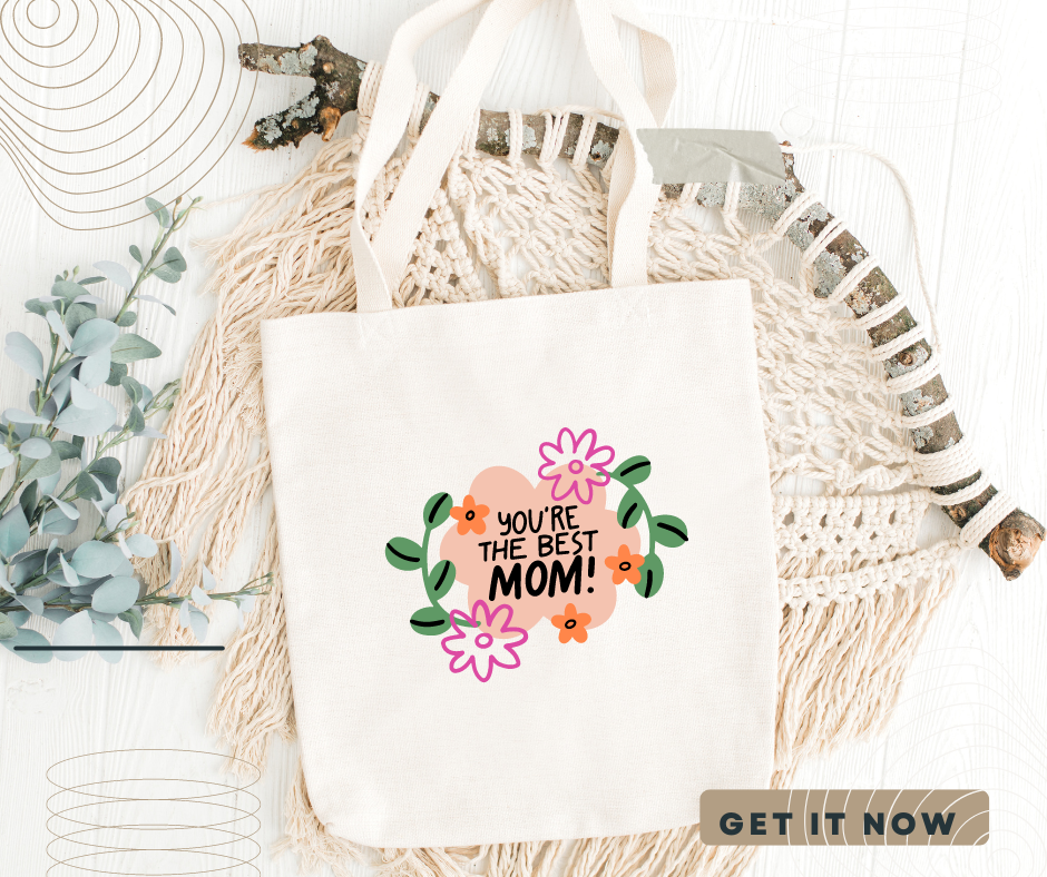 Totebag for Mother's Day 12" x 14"