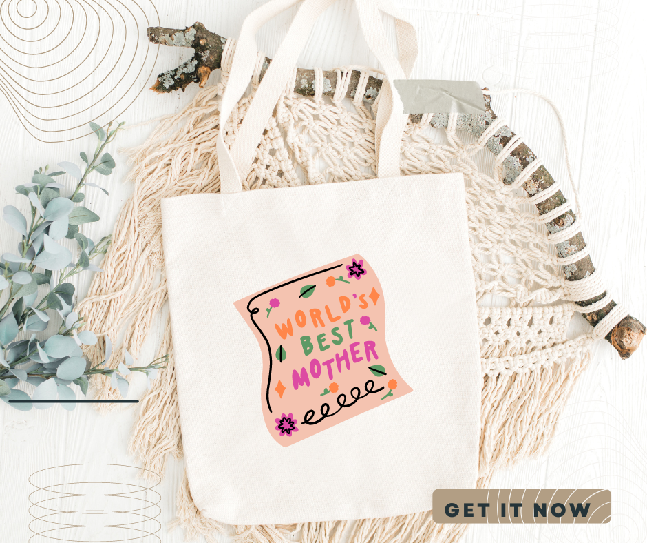 Totebag for Mother's Day 12" x 14"