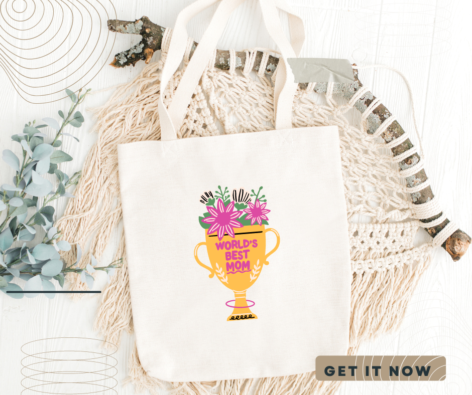 Totebag for Mother's Day 12" x 14"