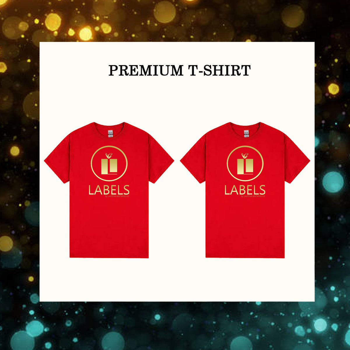 Premium T-Shirt (30 pcs Minimum)
