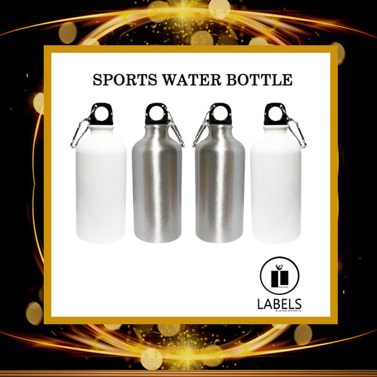 500ml Sports Water Bottle Aluminum - minimum 30 pcs